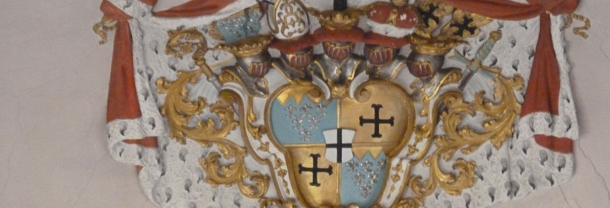 Das Wappen des Fürstbistums Fulda in unserer Pfarrkirche